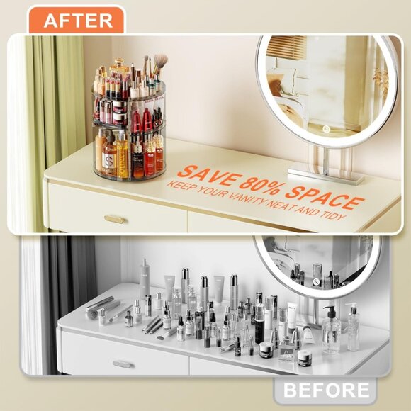 NEW Vanity Organizer | Grey - Picture 3 of 6